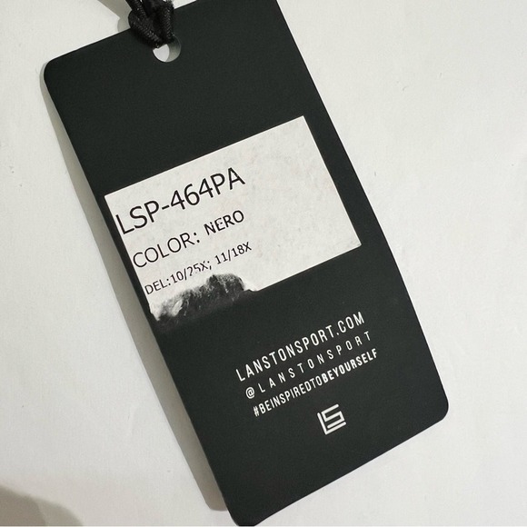 Lanston Sport Velour Velvet Black High-Waisted Leggings Luxe Whimsygoth Glam - Picture 4 of 10